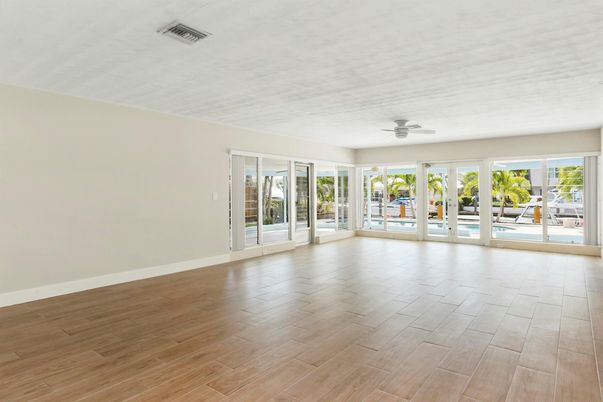 Empty room, Interior, Wood Texture Flooring
