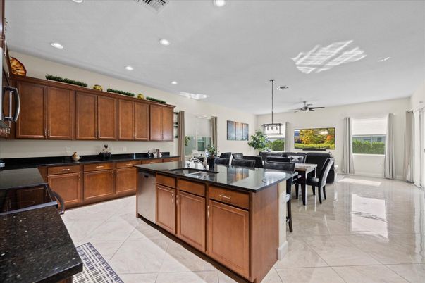 Dining room, Interior, Kitchen, Pendant Lights, Recessed Lighting