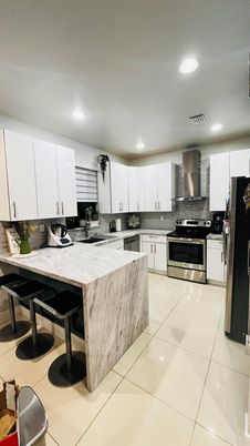 Interior, Kitchen, Recessed Lighting, Stainless Steel Appliances