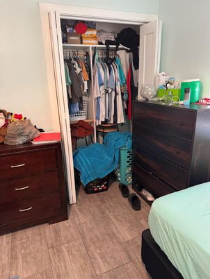 Interior, Walk-in Closets, Wood Texture Flooring