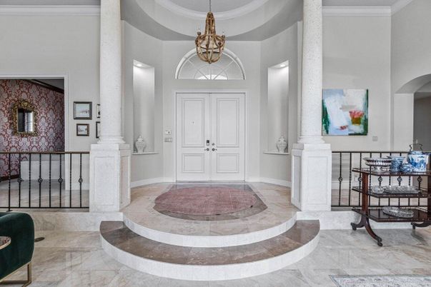 Interior, Marble, Pendant Lights