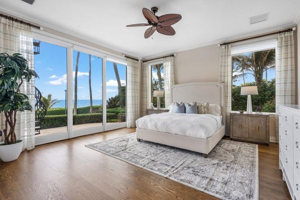 Bedroom, Interior, Water, Wood Texture Flooring