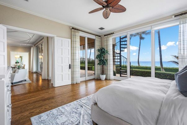 Bedroom, Interior, Water, Wood Texture Flooring