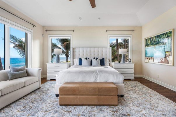 Bedroom, Interior, Water, Wood Texture Flooring