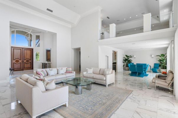 Interior, Living room, Marble, Recessed Lighting