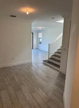 Empty room, Interior, Wood Texture Flooring