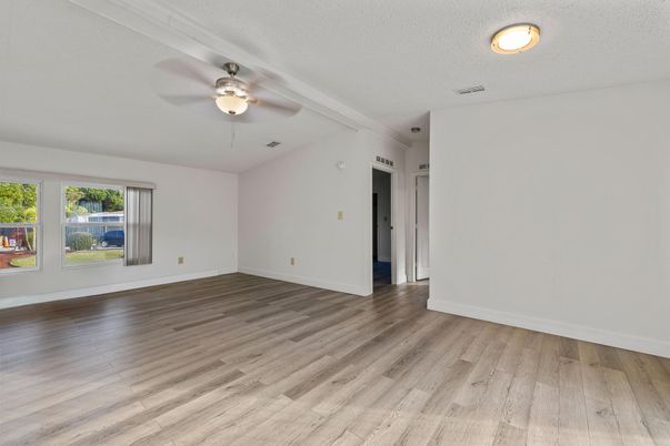 Empty room, Interior, Wood Texture Flooring