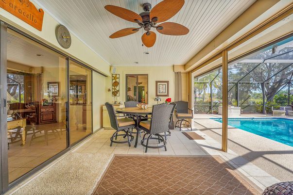 Dining room, Glass Ceilings, Interior, Pool, Sun Room