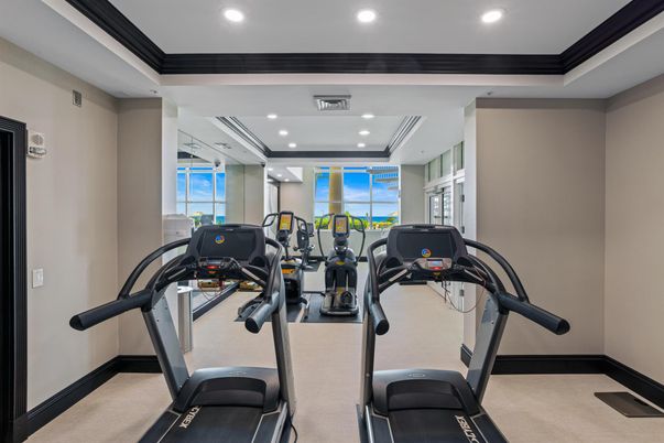 Fitness Equipment, Interior, Recessed Lighting