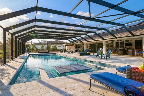 Glass Ceilings, Interior, Pool, Sun Room