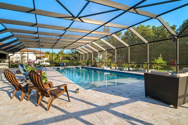 Glass Ceilings, Interior, Pool, Sun Room