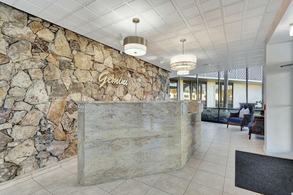 Chandelier, Interior, Stone Walls