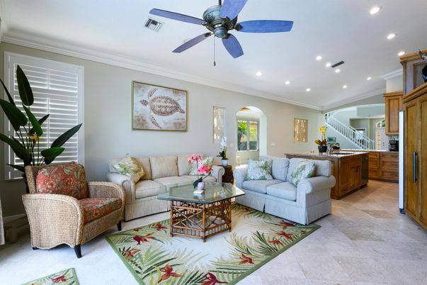 Interior, Kitchen, Living room, Recessed Lighting