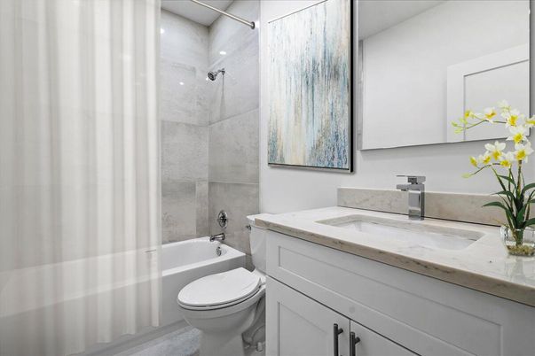 Bathroom, Interior, Marble Walls