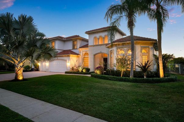 Attached, Backyard, Exterior, Facade, Mediterranean