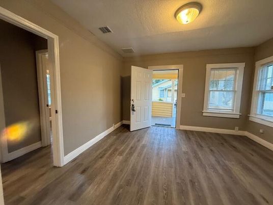 Empty room, Interior, Wood Texture Flooring
