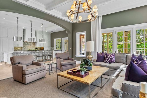 Chandelier, Interior, Kitchen, Living room, Pendant Lights, Recessed Lighting