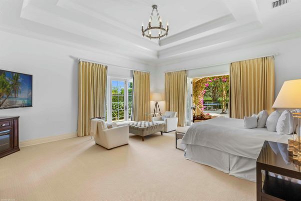 Bedroom, Chandelier, Interior