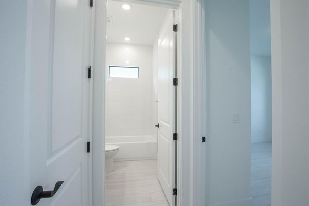 Bathroom, Interior, Marble, Recessed Lighting