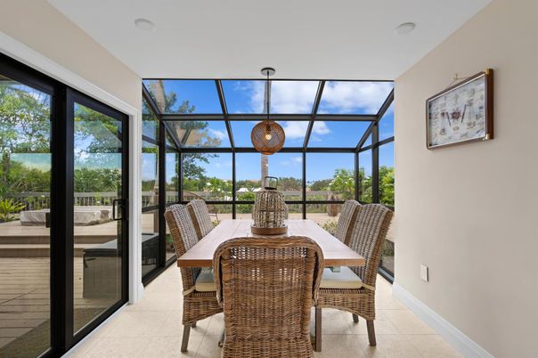 Dining room, Glass Ceilings, Interior, Pendant Lights, Sun Room