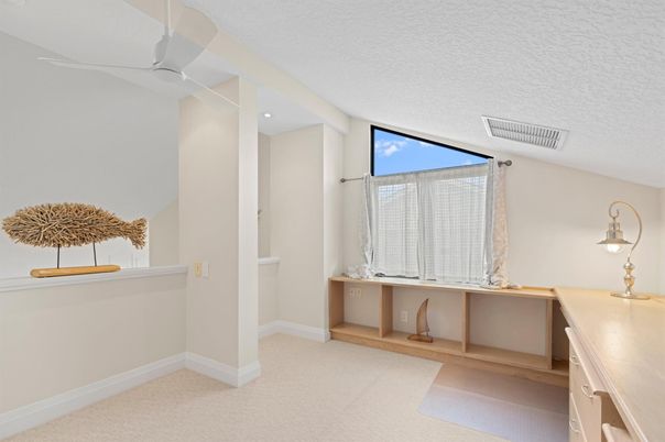 Home Office, Interior, Recessed Lighting