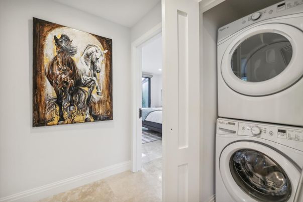 Bedroom, Interior, Utility Closets, Washer