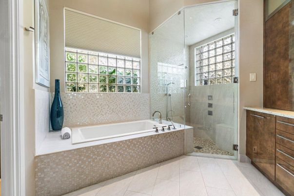 Bathroom, Glass Shower, Interior