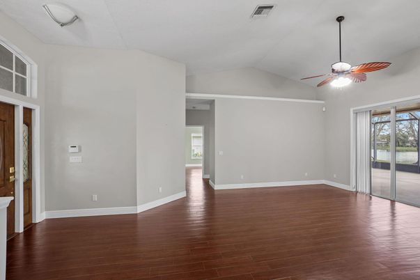 Empty room, Interior, Wood Texture Flooring
