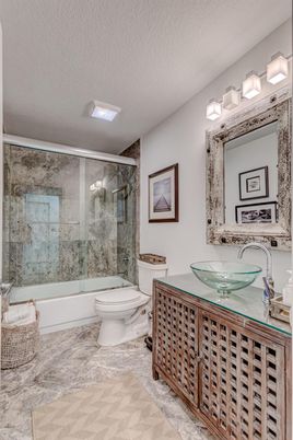 Bathroom, Glass Shower, Interior