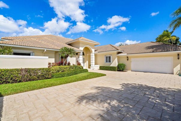 Attached, Backyard, Exterior, Facade, Mediterranean