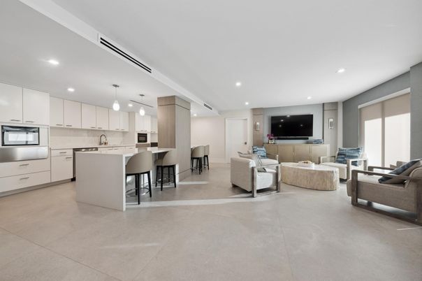 Interior, Kitchen, Living room, Pendant Lights, Recessed Lighting