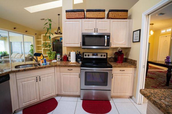 Interior, Kitchen, Pendant Lights, Stainless Steel Appliances