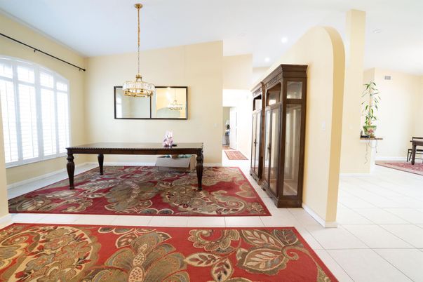 Game Room, Interior, Pendant Lights, Recessed Lighting
