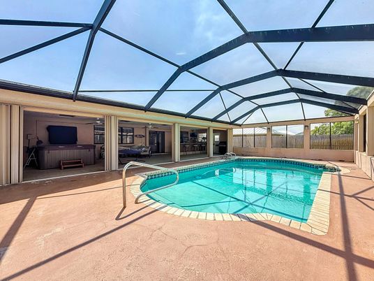 Glass Ceilings, Interior, Pool, Sun Room