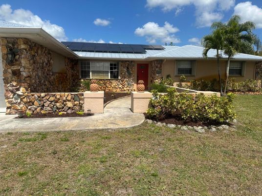Backyard, Exterior, Solar Panels