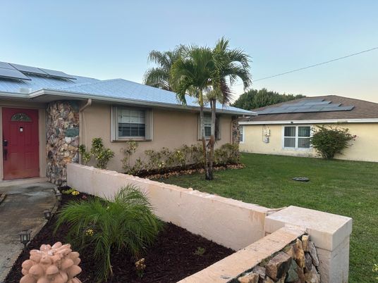 Backyard, Exterior, Solar Panels