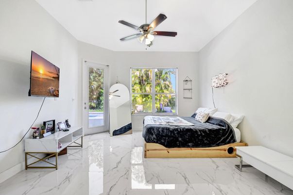 Bedroom, Interior, Marble