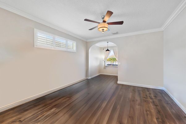 Empty room, Interior, Wood Texture Flooring