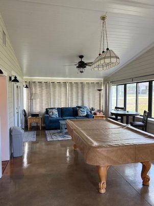 Billiard Table, Game Room, Interior, Living room, Pendant Lights
