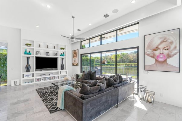 Interior, Living room, Marble, Recessed Lighting