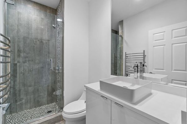 Bathroom, Glass Shower, Interior
