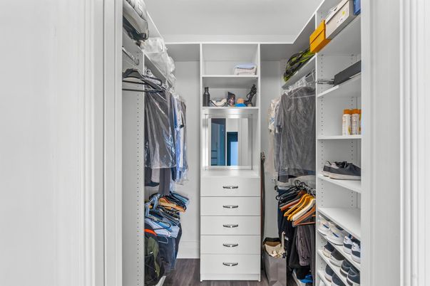 Interior, Walk-in Closets, Wood Texture Flooring