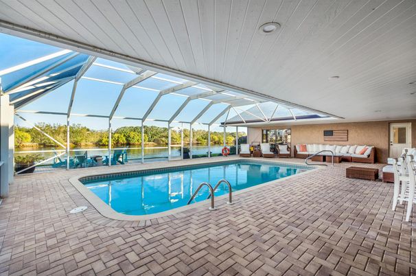 Glass Ceilings, Interior, Pool, Sun Room