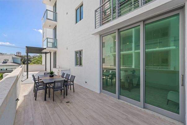 Exterior, Wood Texture Flooring