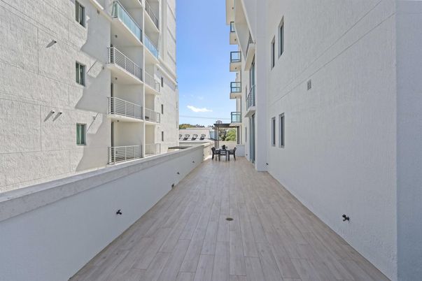 Exterior, Wood Texture Flooring