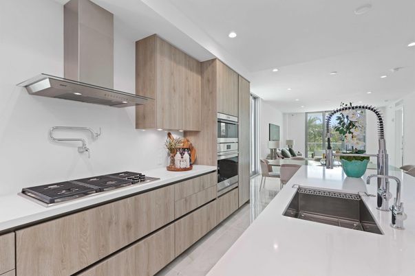 Interior, Kitchen, Recessed Lighting, Stainless Steel Appliances