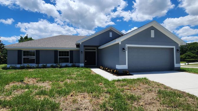 Attached, Exterior, Facade, Ranch