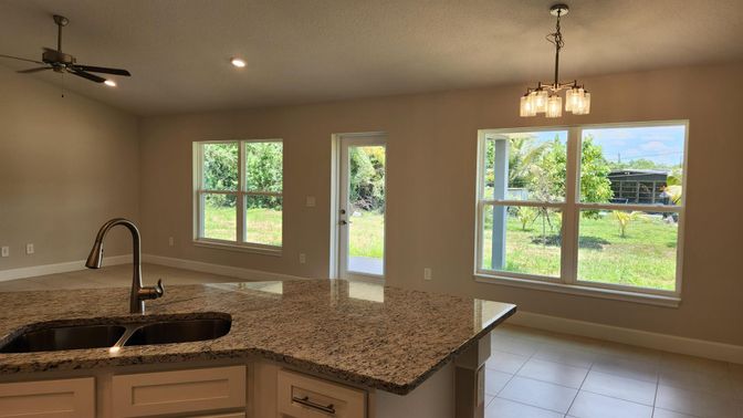Interior, Kitchen, Pendant Lights, Recessed Lighting