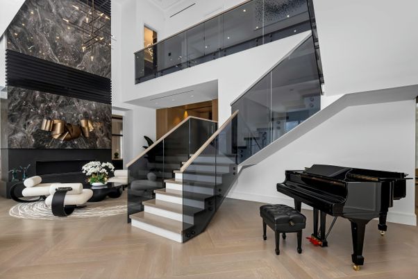 Interior, Recessed Lighting, Wood Texture Flooring