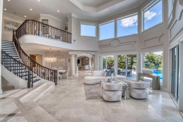 Chandelier, Dining room, Interior, Living room, Recessed Lighting, Sun Room